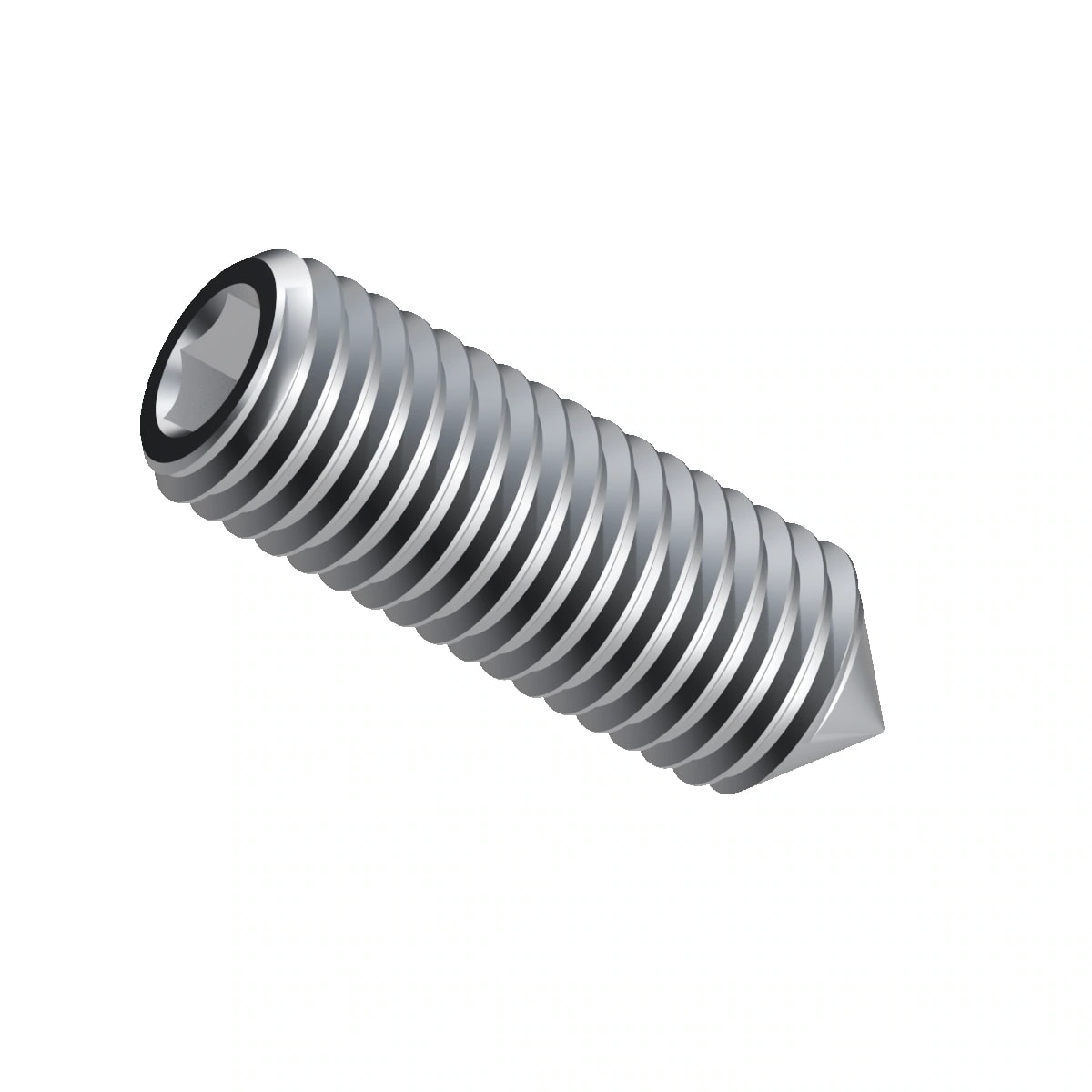 Cone Point Socket Set Screw ASME B18.3