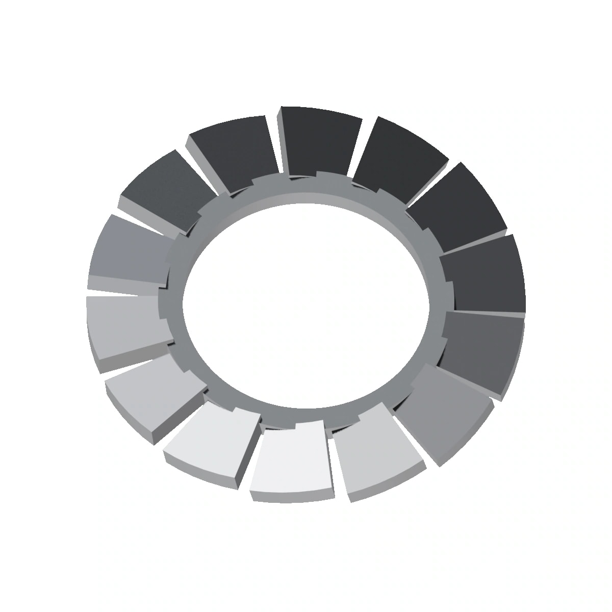 External Internal Tooth Lock Washer DIN 6798