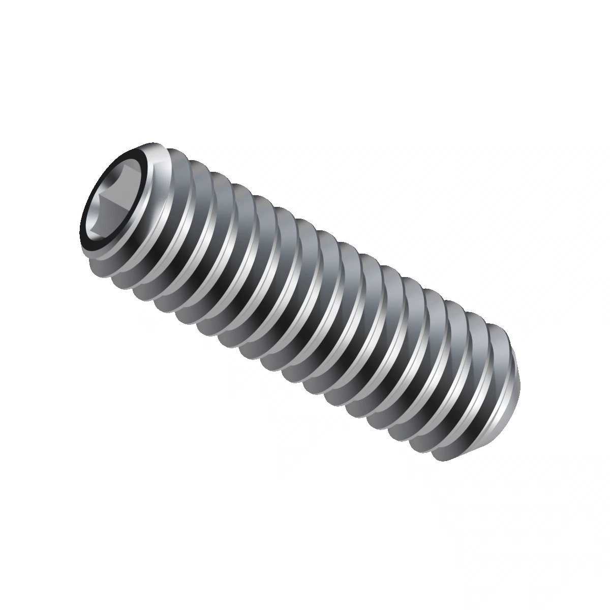 Flat Point Socket Set Screw ASME B18.3