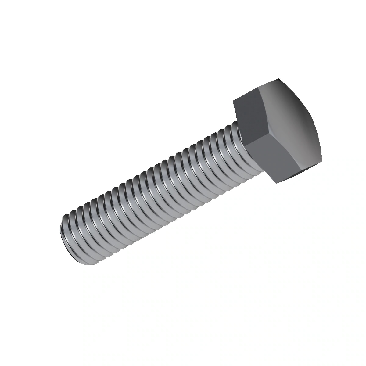Fully Threaded Hex Bolt, Product Grade C ISO 4018