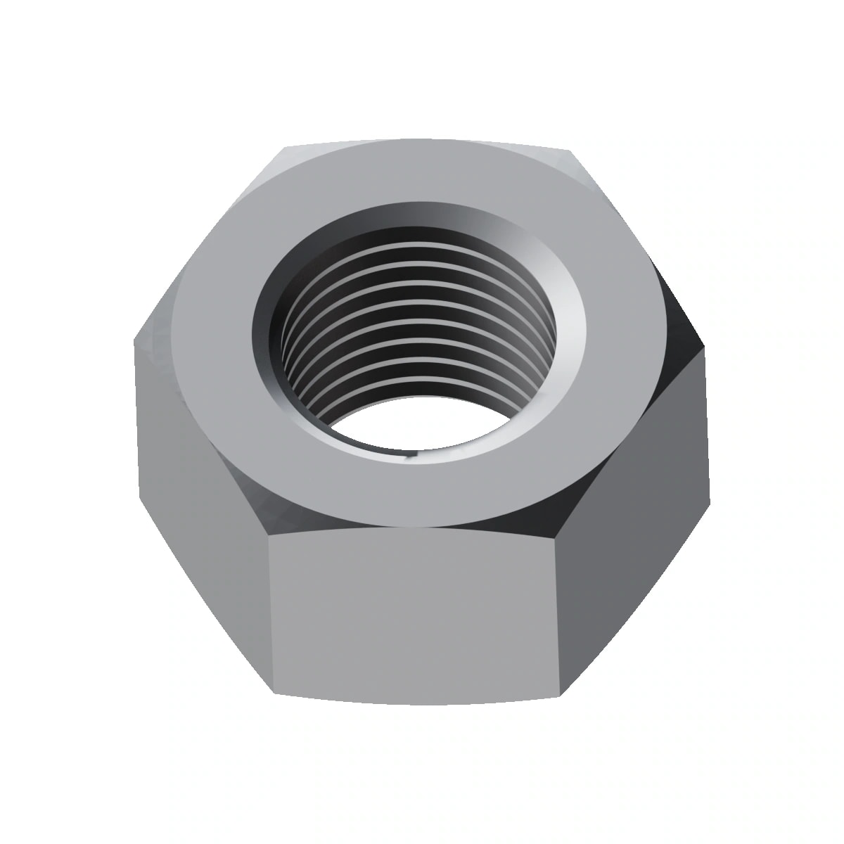Hex Nut, Style 2 (High) , Fine Pitch ISO 8674