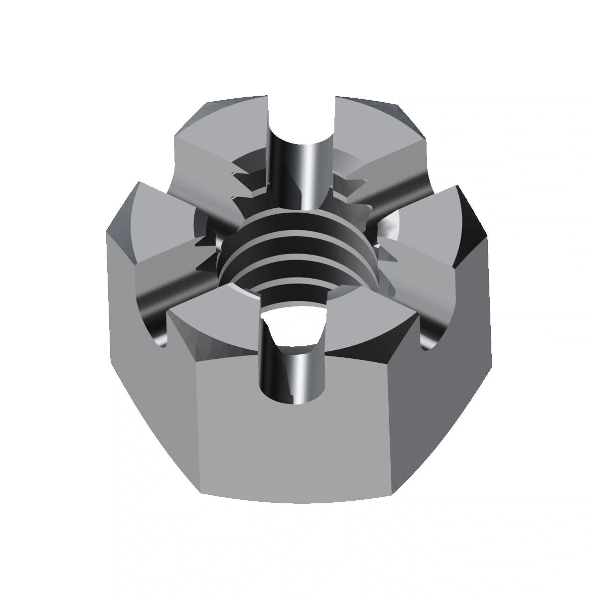 Hexagon Slotted and Castle Nut DIN 935