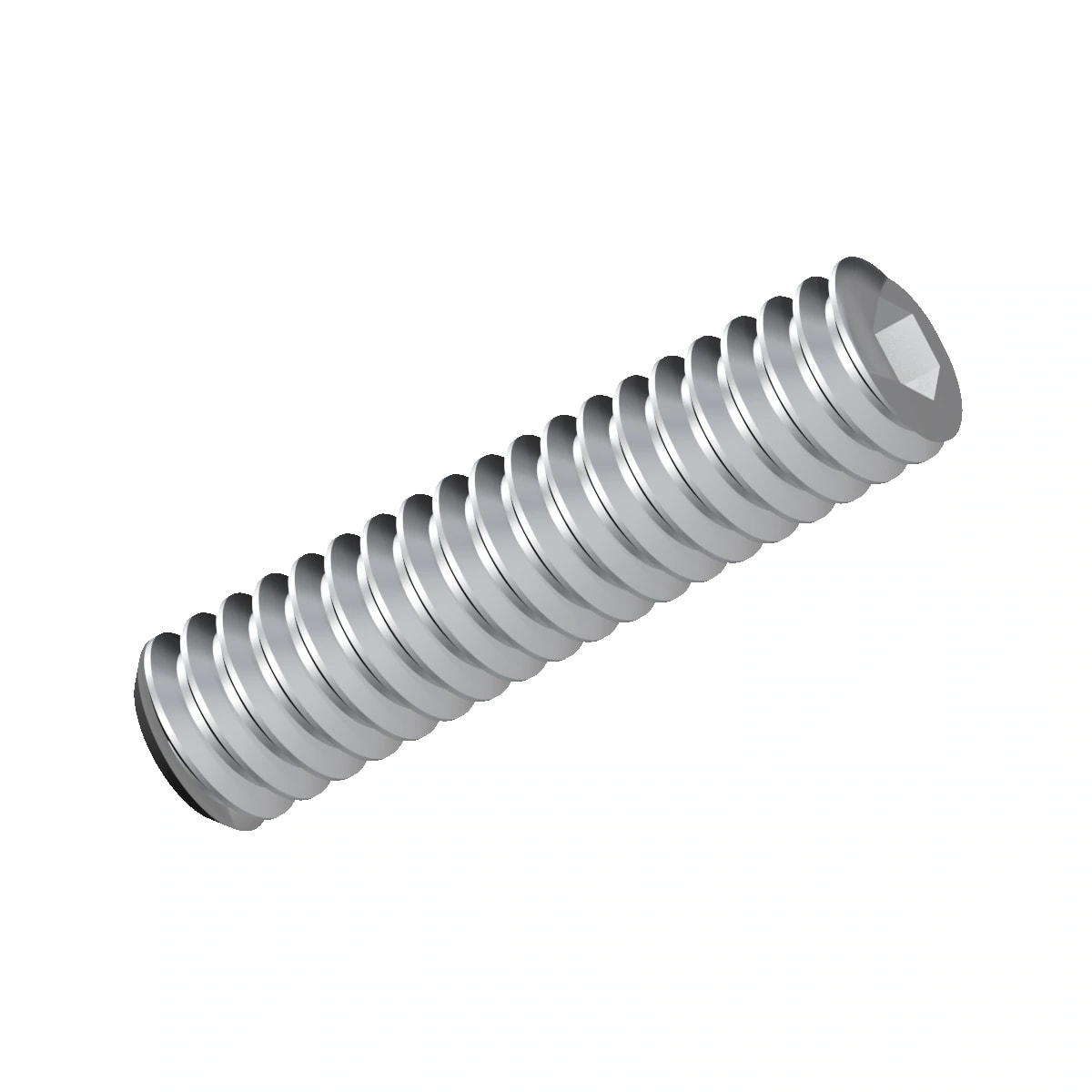 Hexagon Socket Set Screw, Flat Point DIN 913