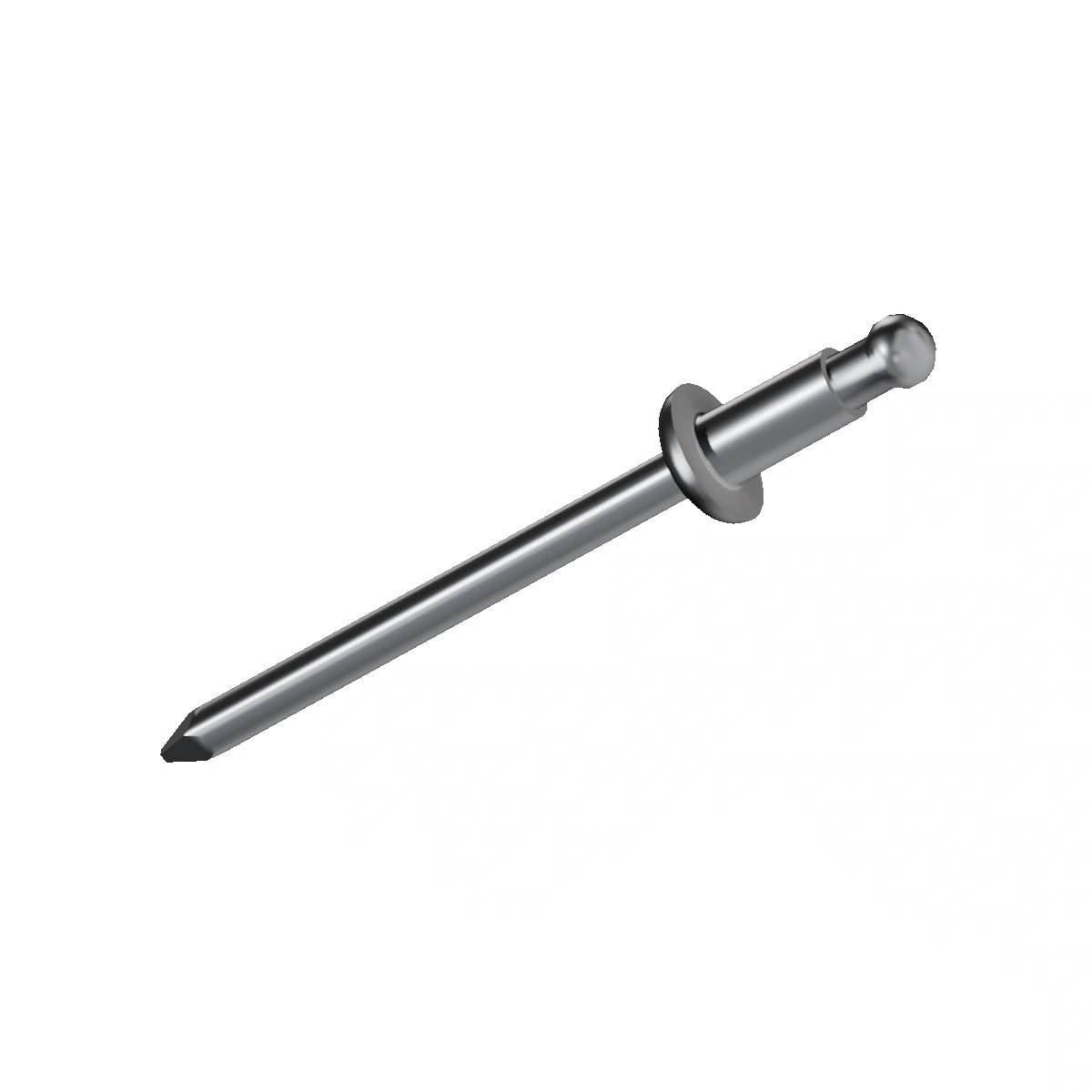 Open End Blind Rivet, A2/A2, Protruding Head ISO 15983