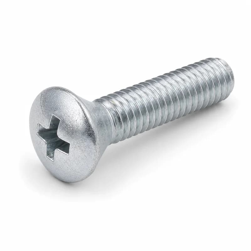 Cross Recessed Raised Countersunk Machine Screw