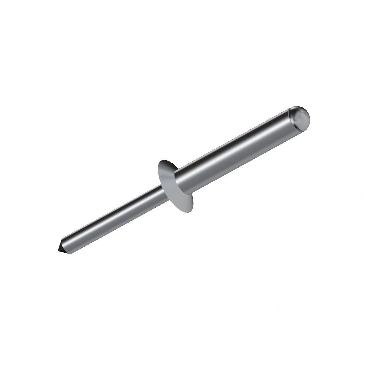 Open End Blind Rivet, Al/St, Countersunk Head ISO 15978