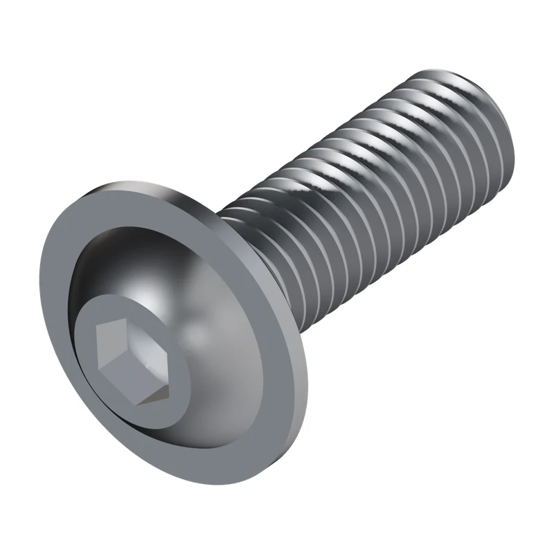 Button Head Socket Screw with Flange