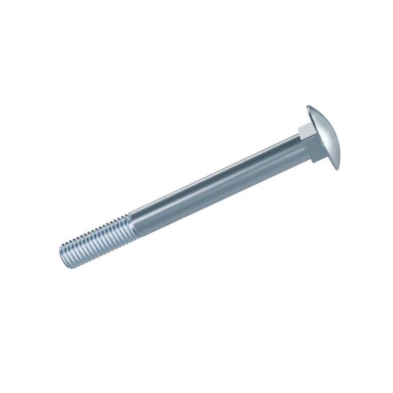 Carriage Bolt DIN 603 M10 × 100, zinc plated