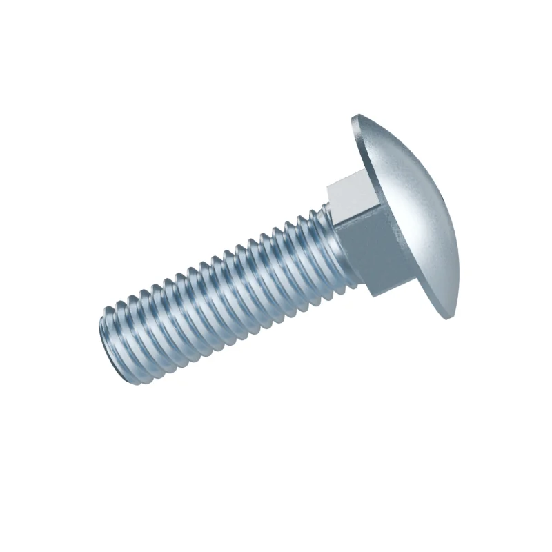 Carriage Bolt DIN 603 M10 × 35, zinc plated
