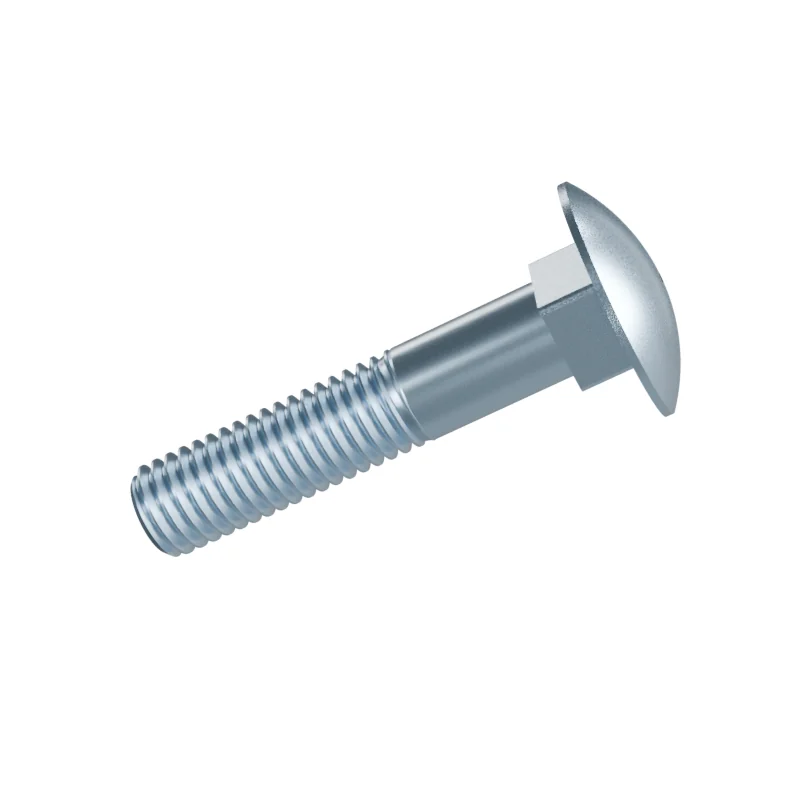 Carriage Bolt DIN 603 M10 × 50, zinc plated