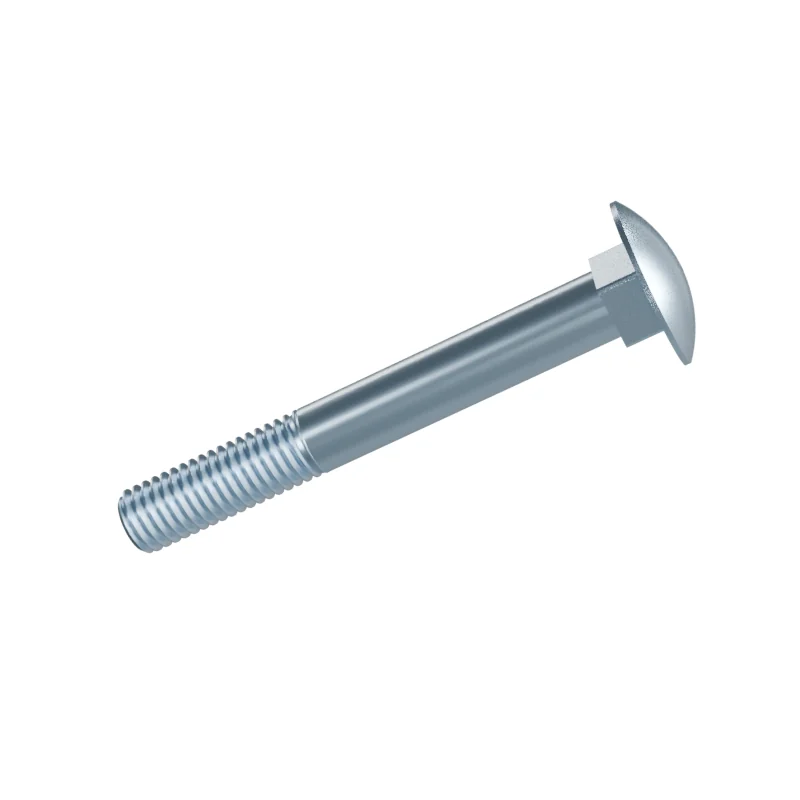 Carriage Bolt DIN 603 M10 × 80, zinc plated