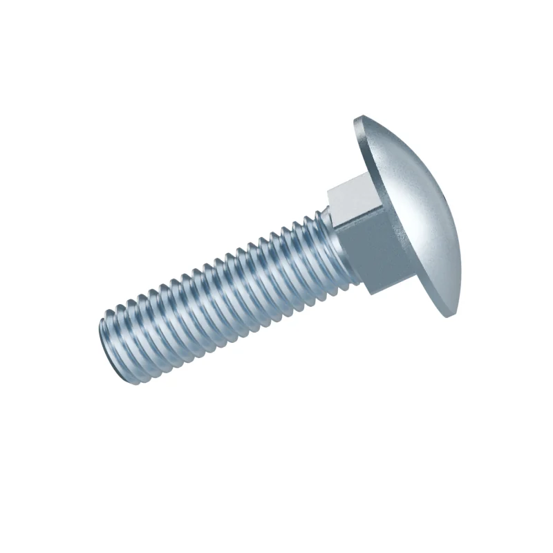 Carriage Bolt DIN 603 M12 × 45, zinc plated