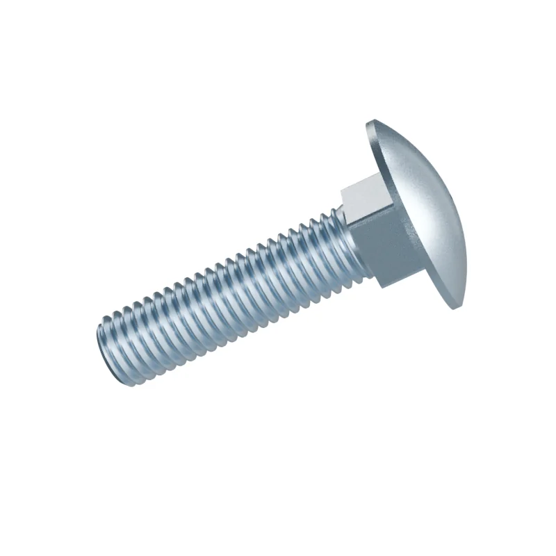 Carriage Bolt DIN 603 M12 × 50, zinc plated