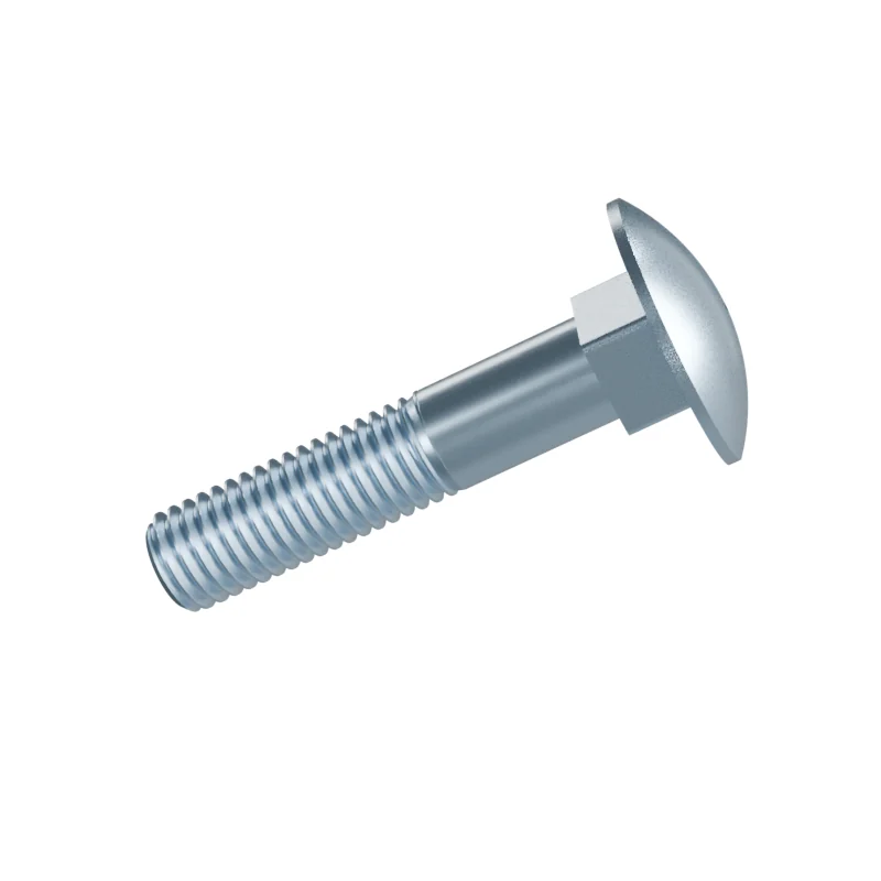 Carriage Bolt DIN 603 M12 × 60, zinc plated