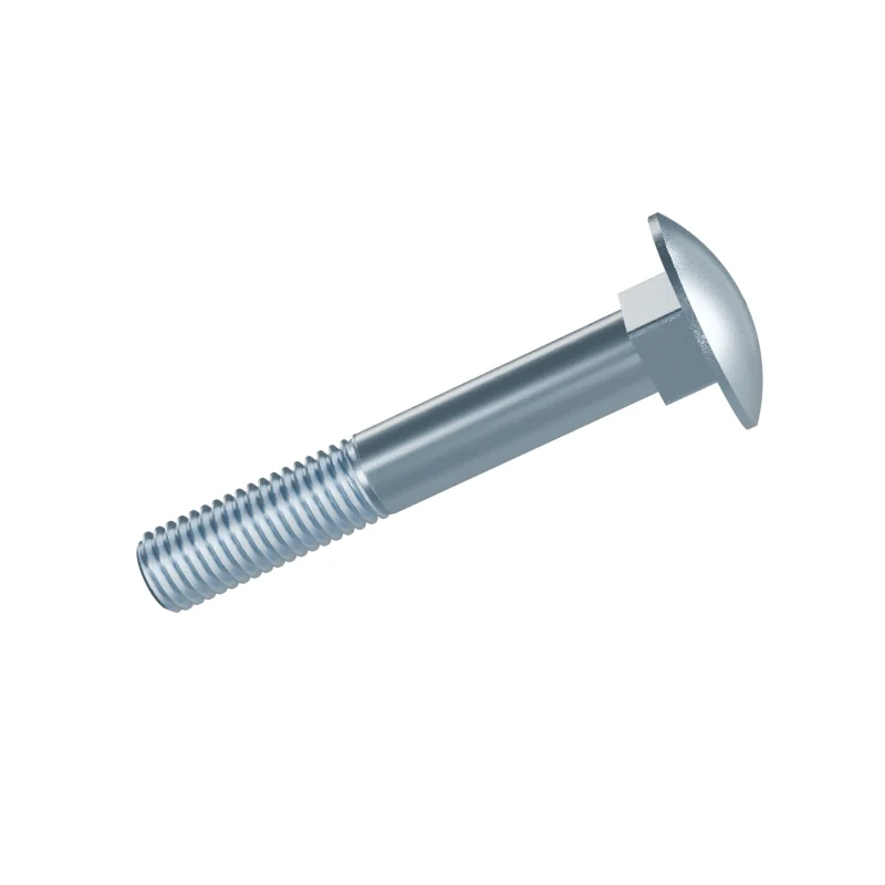 Carriage Bolt DIN 603 M12 × 80, zinc plated