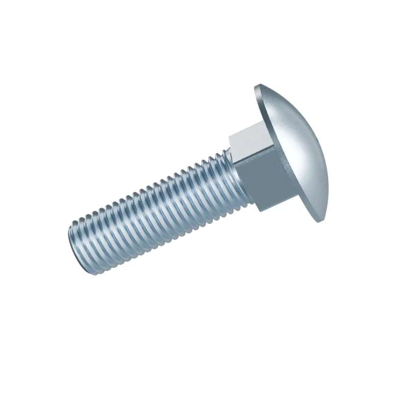Carriage Bolt DIN 603 M16 × 60, zinc plated