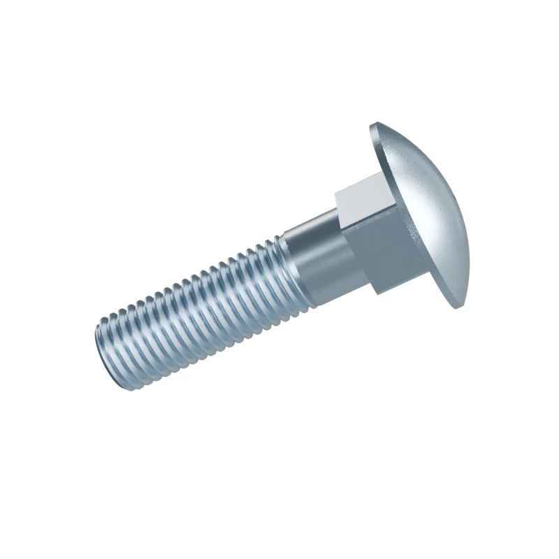 Carriage Bolt DIN 603 M16 × 65, zinc plated