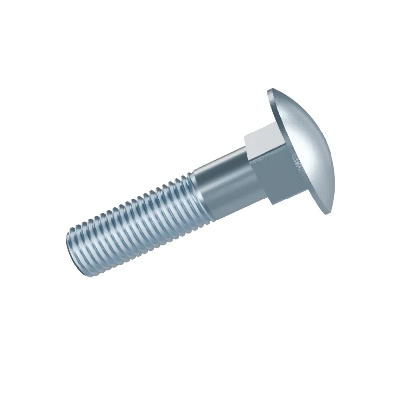 Carriage Bolt DIN 603 M16 × 70, zinc plated