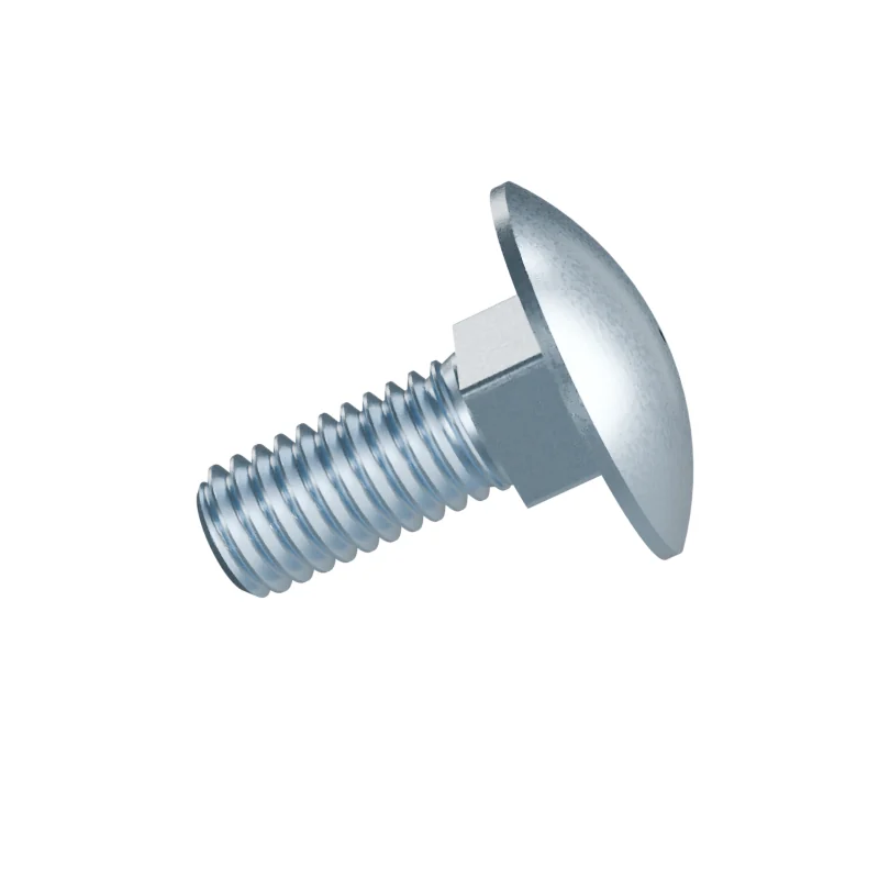 Carriage Bolt DIN 603 M6 × 16, zinc plated