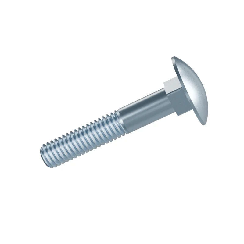Carriage Bolt DIN 603 M6 × 35, zinc plated