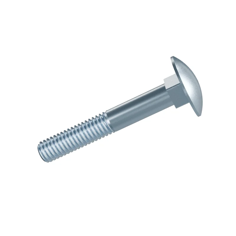 Carriage Bolt DIN 603 M6 × 40, zinc plated