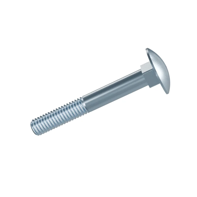 Carriage Bolt DIN 603 M6 × 45, zinc plated