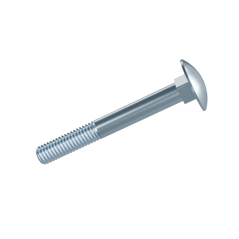 Carriage Bolt DIN 603 M6 × 50, zinc plated