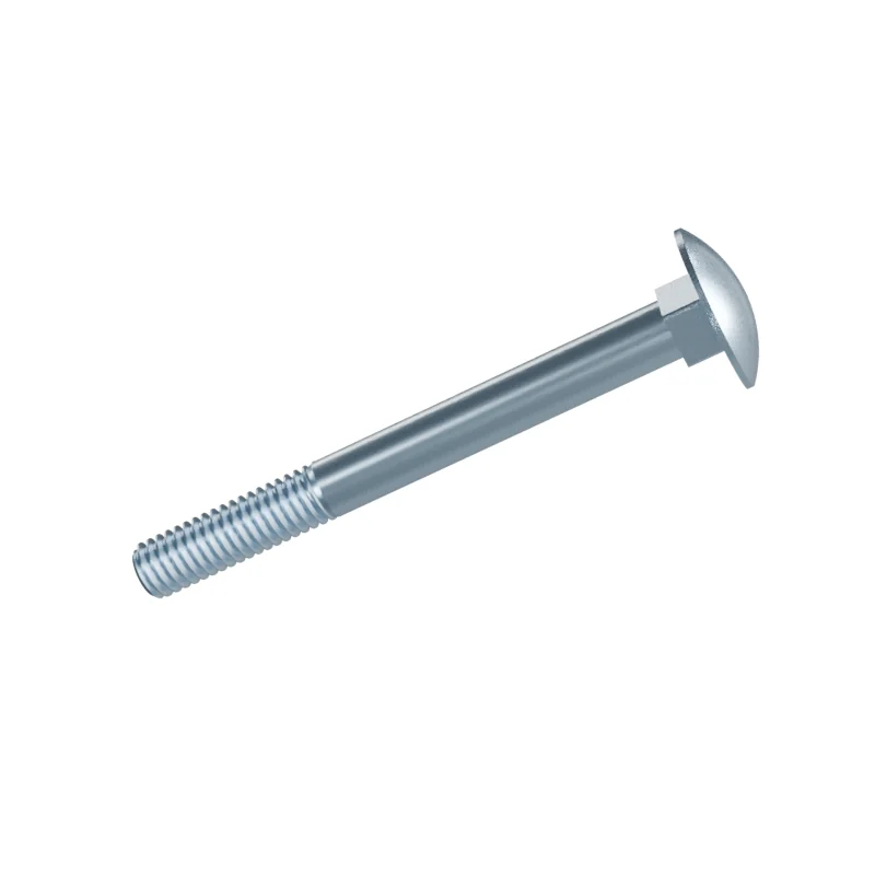 Carriage Bolt DIN 603 M6 × 60, zinc plated