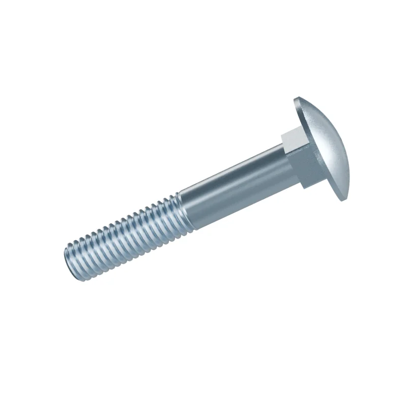 Carriage Bolt DIN 603 M8 × 50, zinc plated