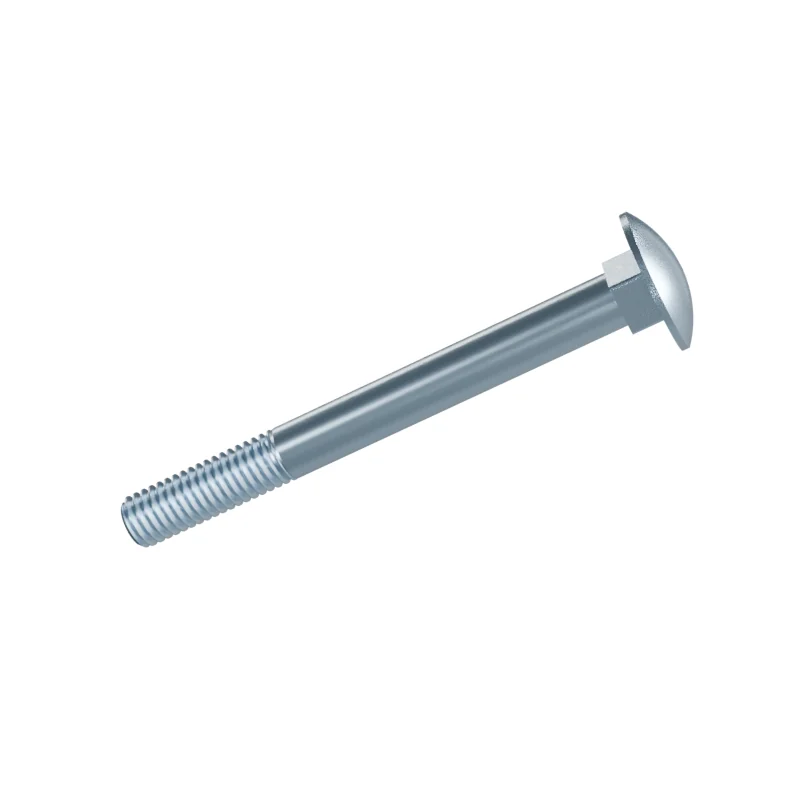 Carriage Bolt DIN 603 M8 × 80, zinc plated
