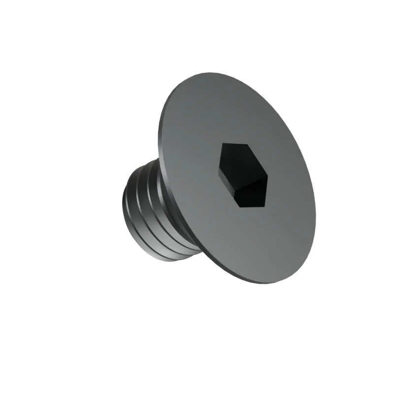 Countersunk Socket Head Screw DIN 7991 M10 × 12, plain steel