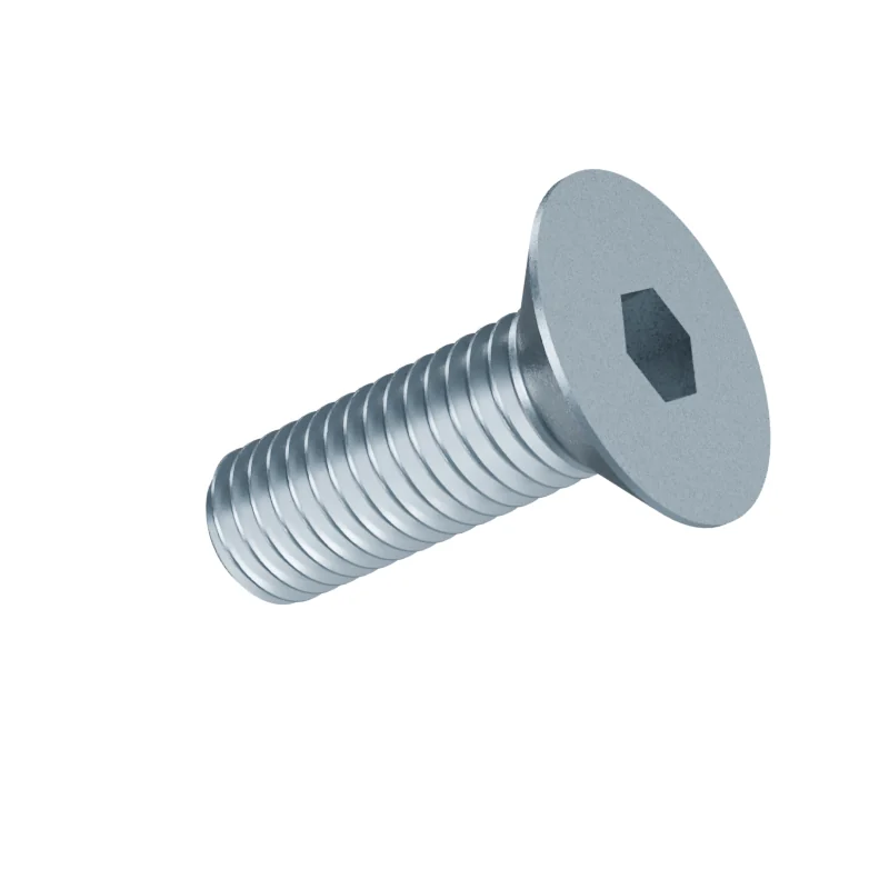 Countersunk Socket Head Screw DIN 7991 M10 × 30, zinc plated