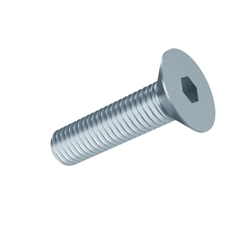 Countersunk Socket Head Screw DIN 7991 M10 × 40, zinc plated