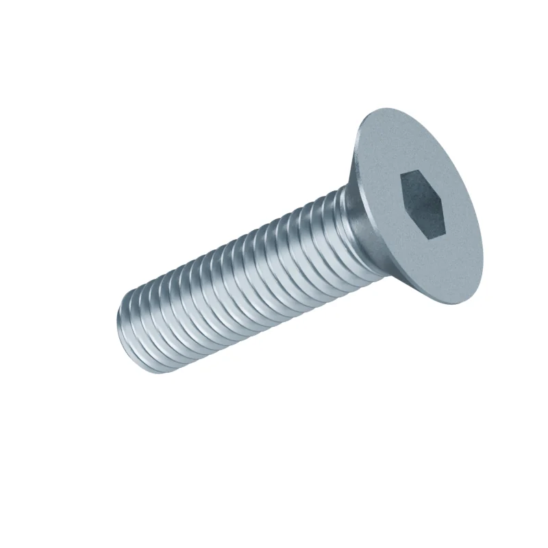 Countersunk Socket Head Screw DIN 7991 M12 × 45, zinc plated
