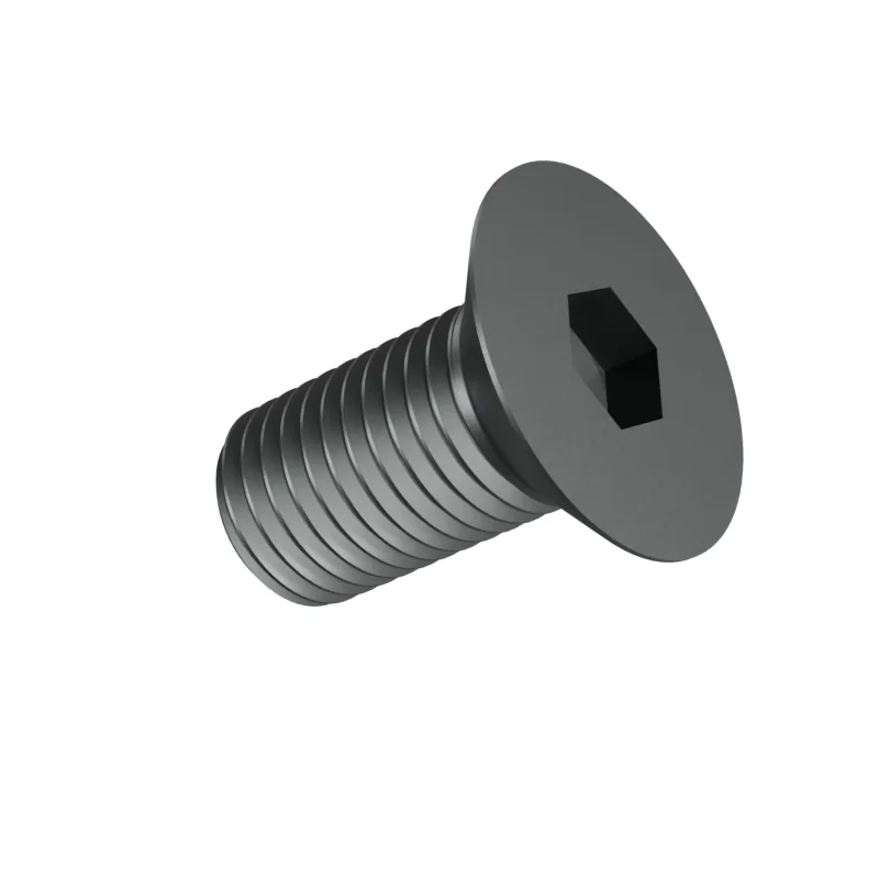 Countersunk Socket Head Screw DIN 7991 M20 × 40, plain steel