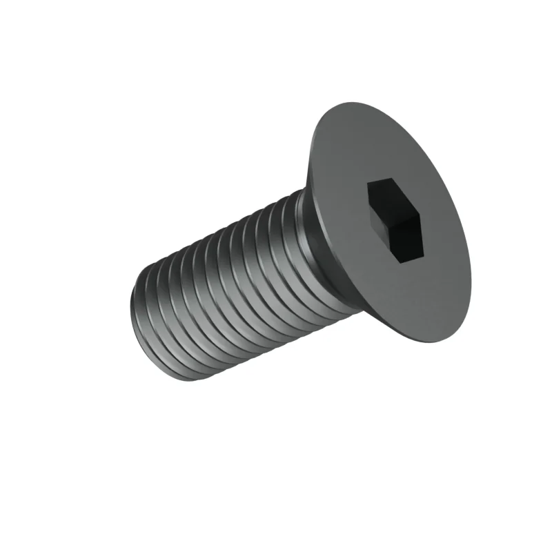Countersunk Socket Head Screw DIN 7991 M20 × 45, plain steel