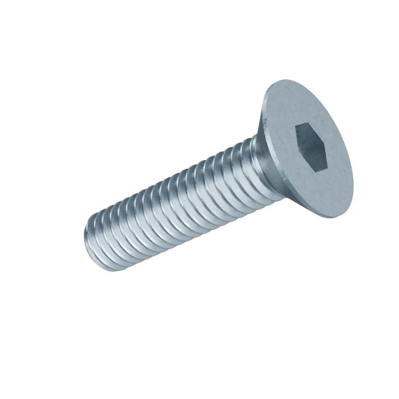 Countersunk Socket Head Screw DIN 7991 M3 × 12, zinc plated