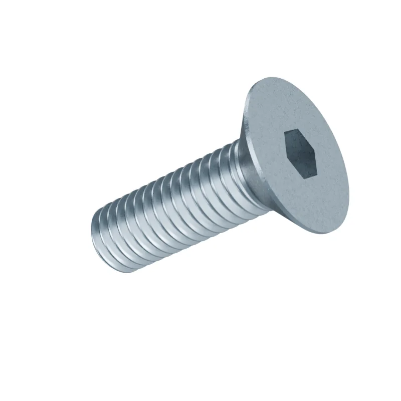 Countersunk Socket Head Screw DIN 7991 M5 × 16, zinc plated