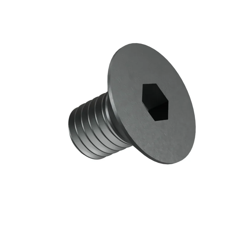Countersunk Socket Head Screw DIN 7991 M5 × 8, plain steel