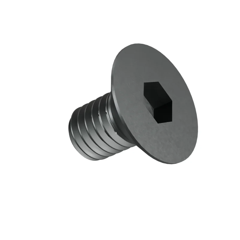 Countersunk Socket Head Screw DIN 7991 M6 × 10, plain steel