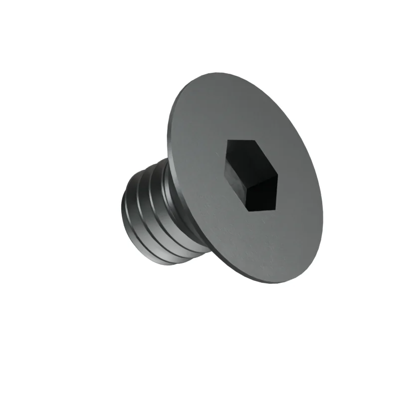 Countersunk Socket Head Screw DIN 7991 M6 × 8, plain steel