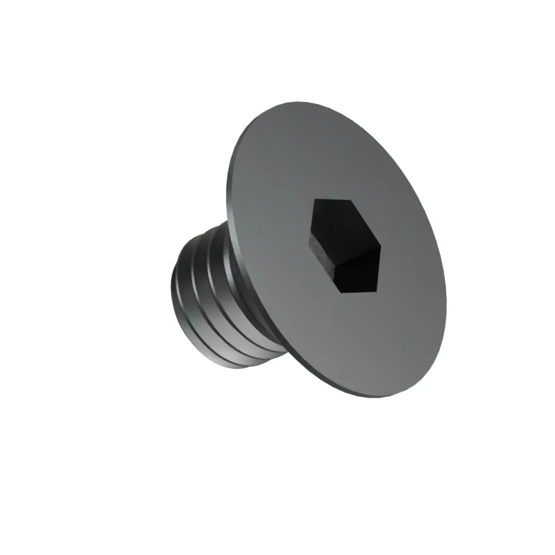 Countersunk Socket Head Screw DIN 7991 M8 × 10, plain steel