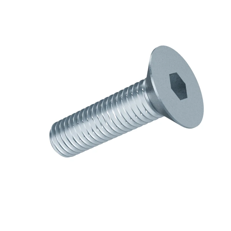 Countersunk Socket Head Screw DIN 7991 M8 × 30, zinc plated