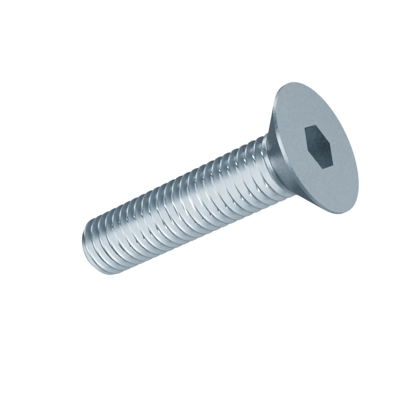 Countersunk Socket Head Screw DIN 7991 M8 × 35, zinc plated