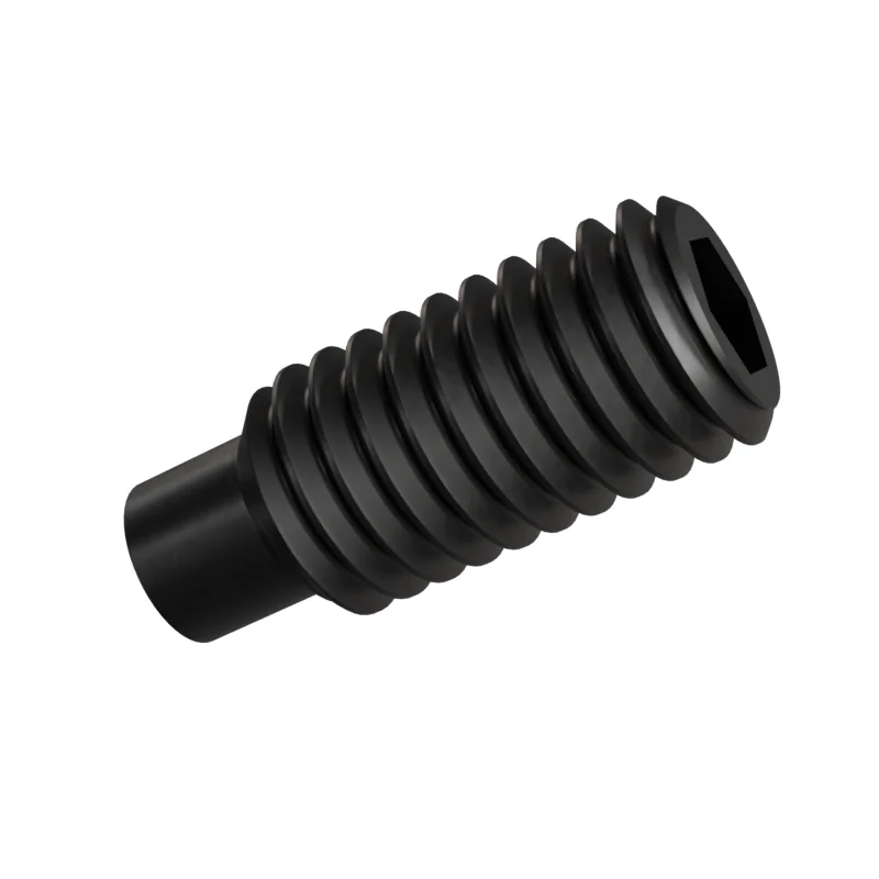 Dog Point Set Screw ISO 4028 M5 × 12, black oxide