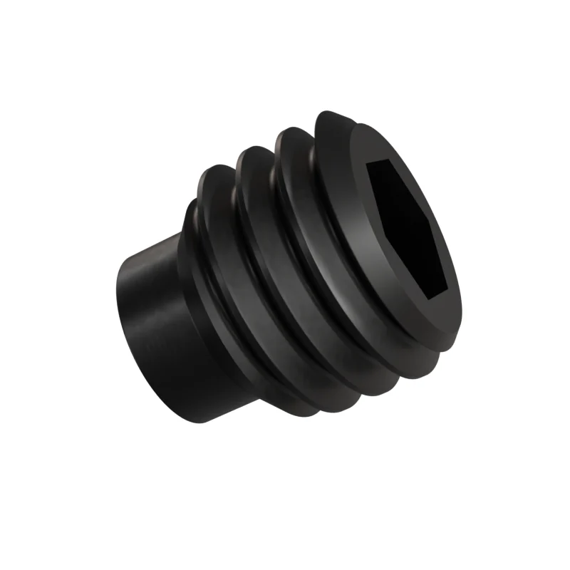 Dog Point Set Screw ISO 4028 M8 × 8, black oxide