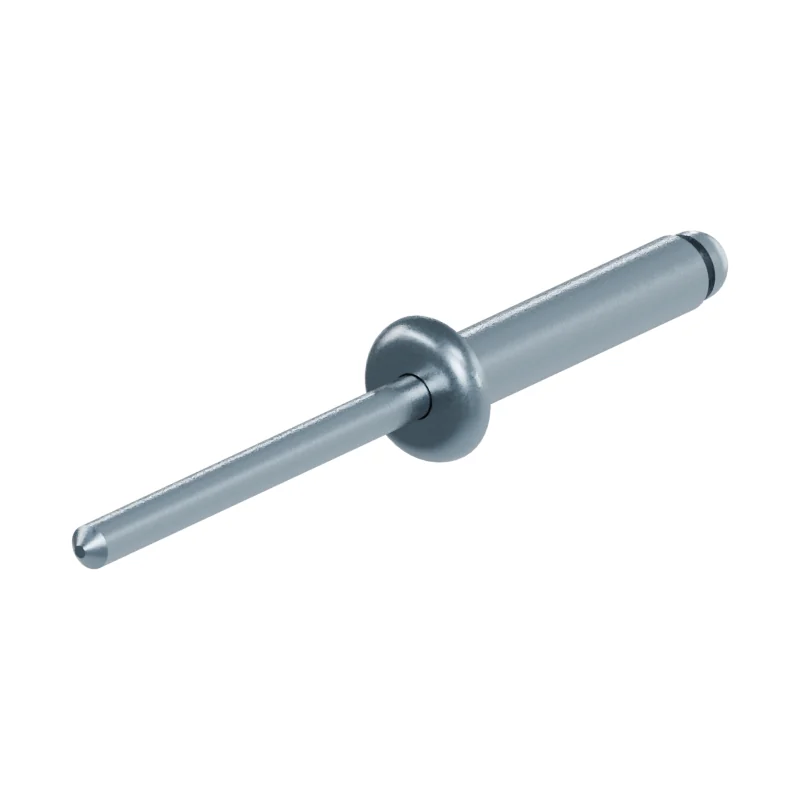 Dome Head Blind Rivet ISO 15977 4 × 20, zinc plated