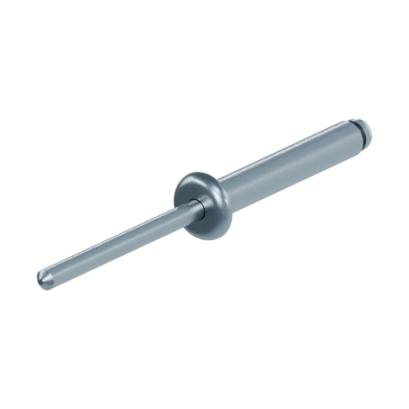 Dome Head Blind Rivet ISO 15977 4 × 25, zinc plated