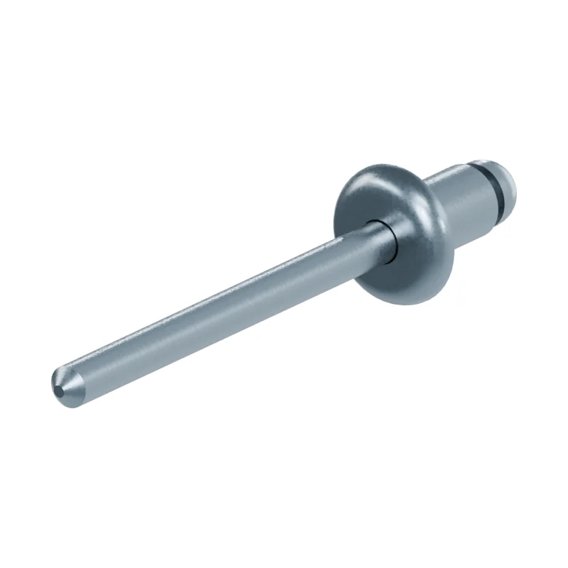 Dome Head Blind Rivet ISO 15977 4 × 6, zinc plated