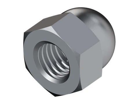 Domed Cap Nut DIN 1587 M10, overview